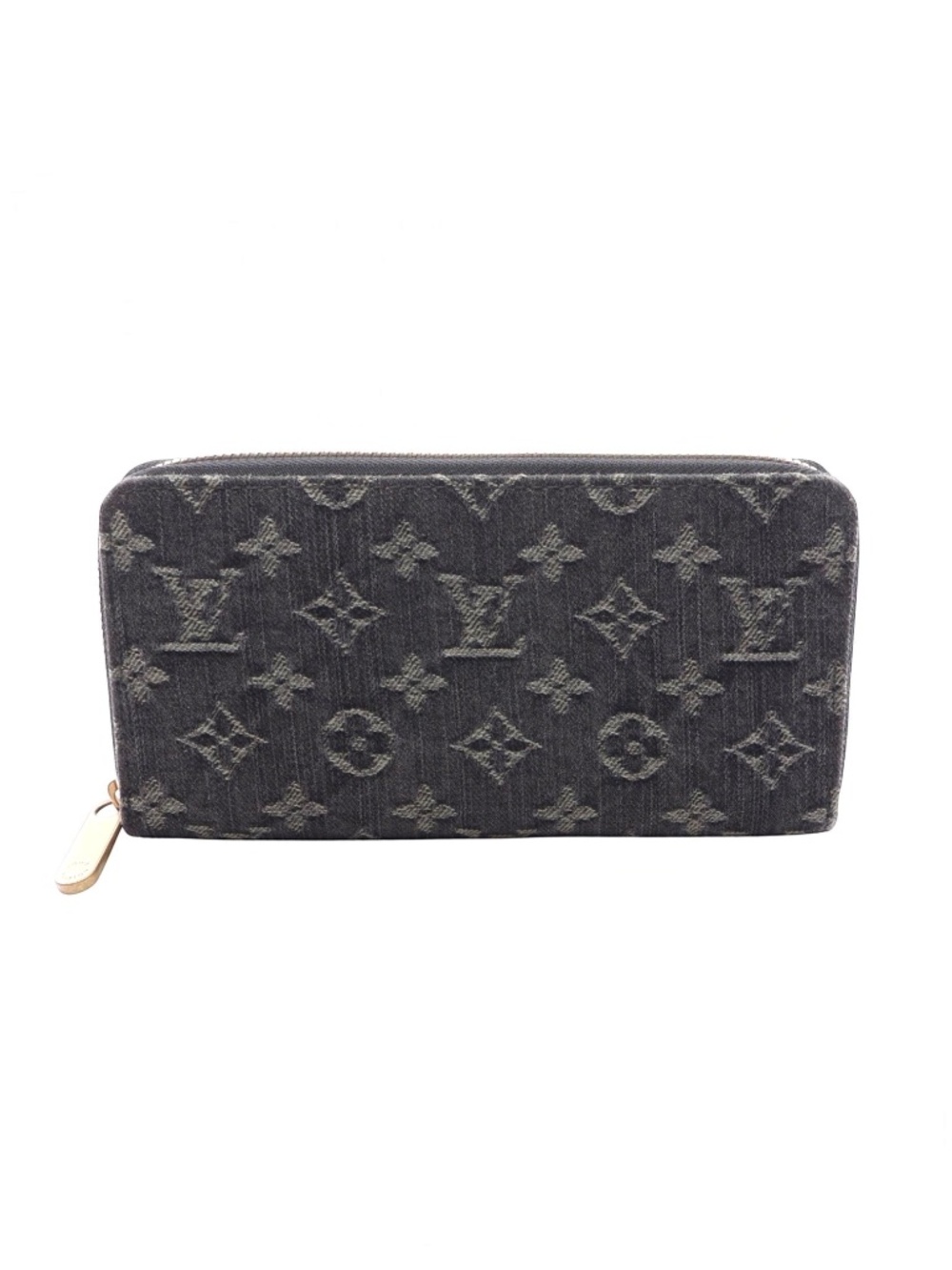 Louis Vuitton Monogram Denim Zippy Wallet
